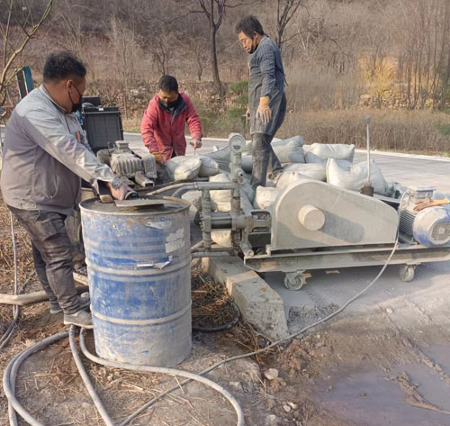 集宁路面下沉注浆